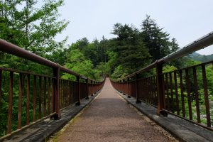 秋川渓谷　吊り橋